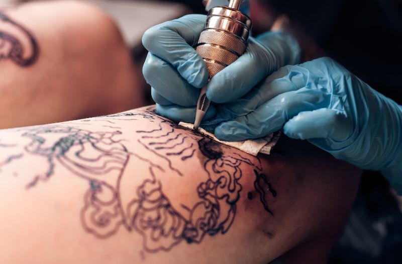 machine a tatouer sans fil