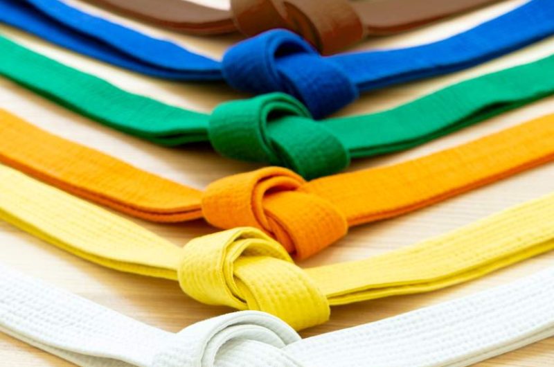 couleur des ceintures au judo